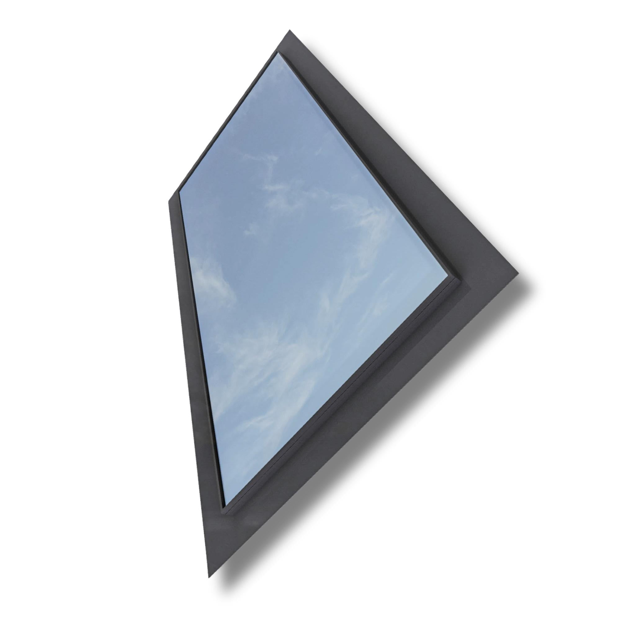 800 x 1800 mm Frameless Skylight for Pitched Roof - Triple Glazed