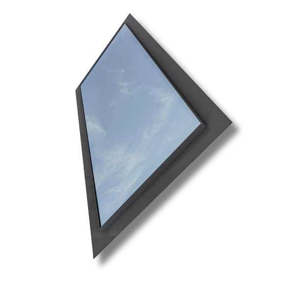 800 x 1800 mm Frameless Skylight for Pitched Roof - Triple Glazed.